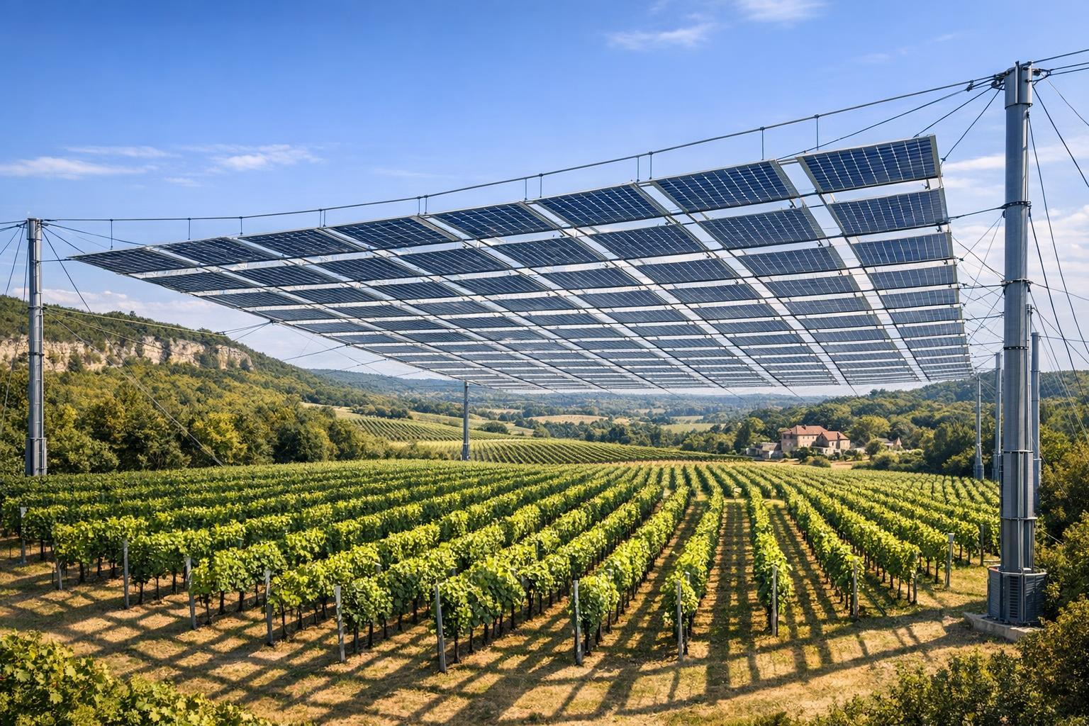 Vignes en Dordogne Aquitaine