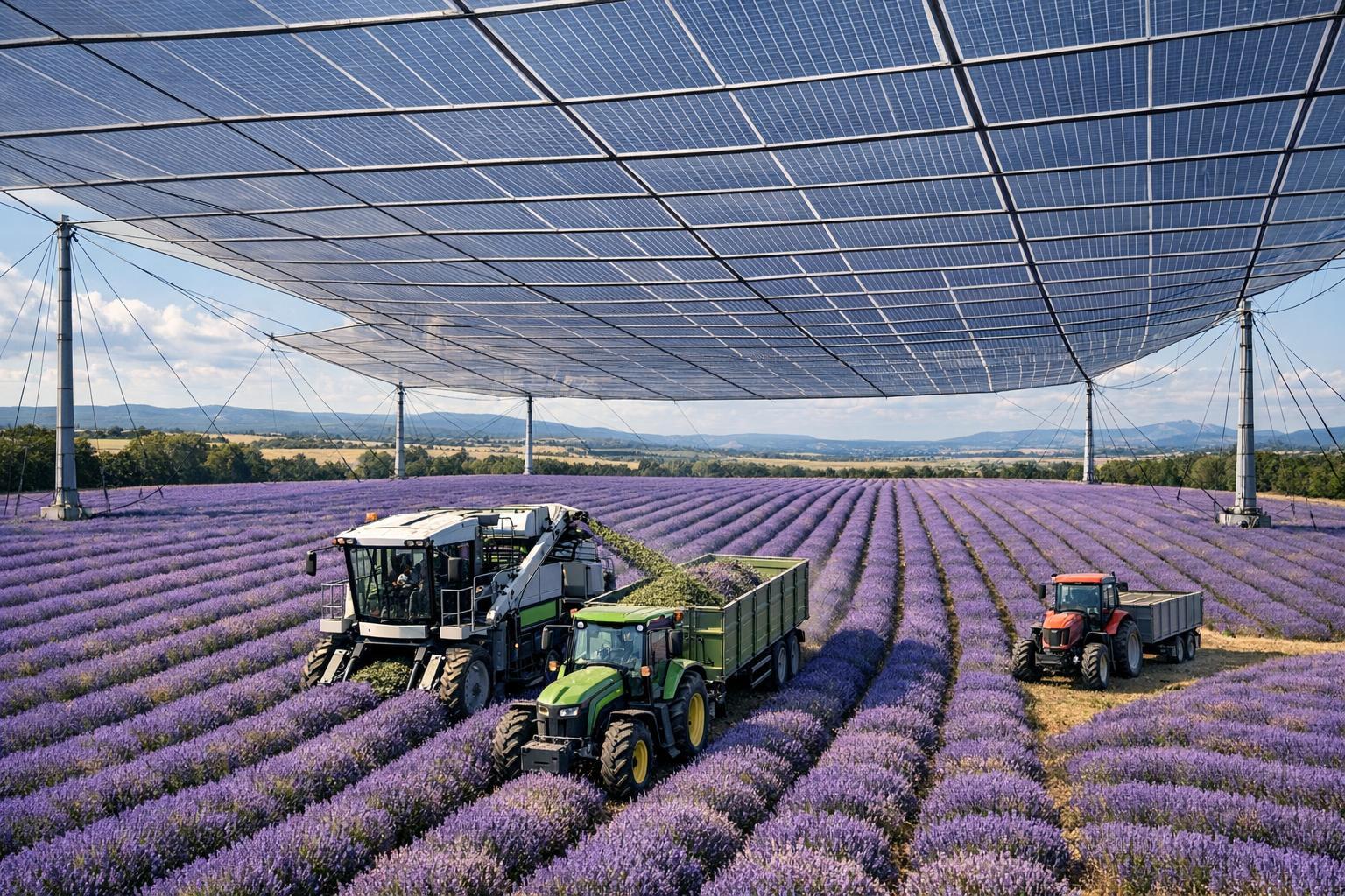 Schéma : Passage des engins sous les câbles