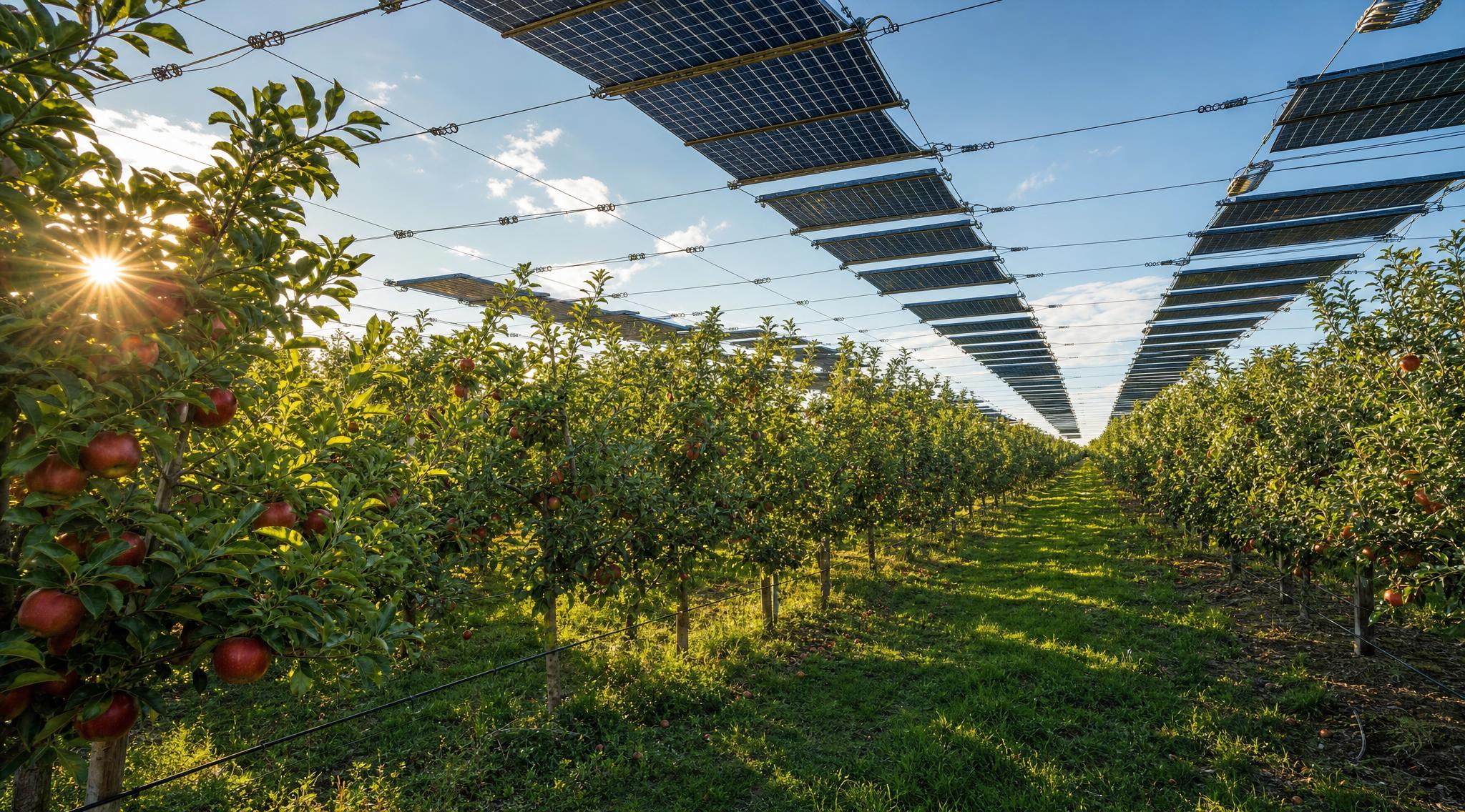 Arboriculture Agrivoltaïque